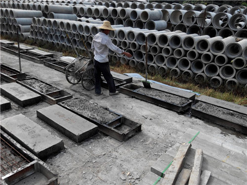 廣州邦堅電纜溝蓋板生產場地