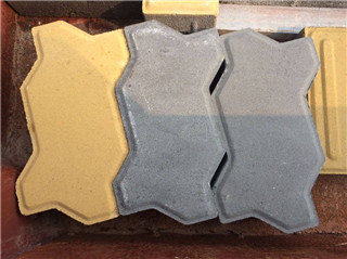 顏色鮮艷的碼頭磚