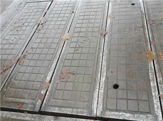 安裝好的電纜溝蓋板