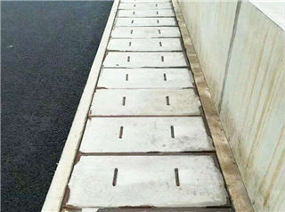 施工完成的預制混凝土蓋板