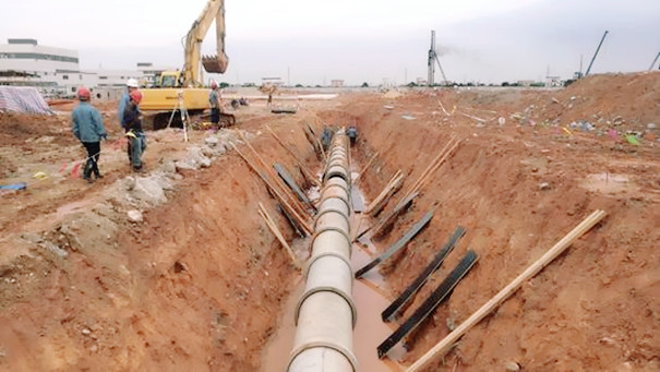 水泥管在排洪排水方面發揮很大作用